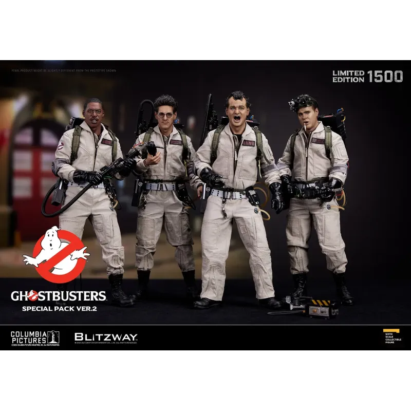 Ghostbusters Spengler Stantz Venkman Zeddemore Blitzway