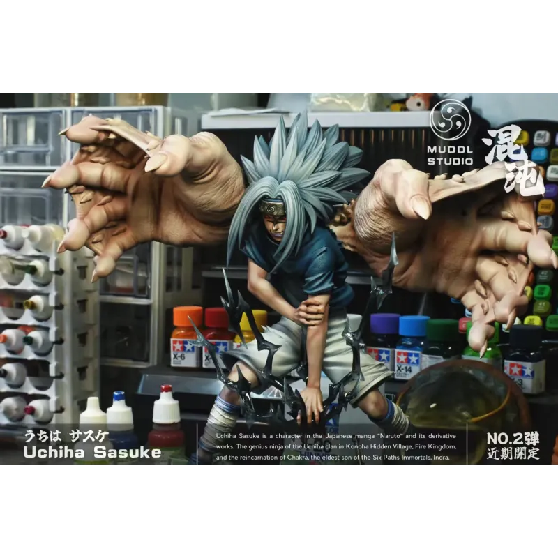 Naruto Shippuden Uchiha Sasuke Cursed Seal Muddl Studio