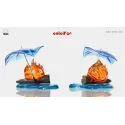 Howl's Moving Castle Calcifer Holding An Umbrella In The Rain MMLAND Studio