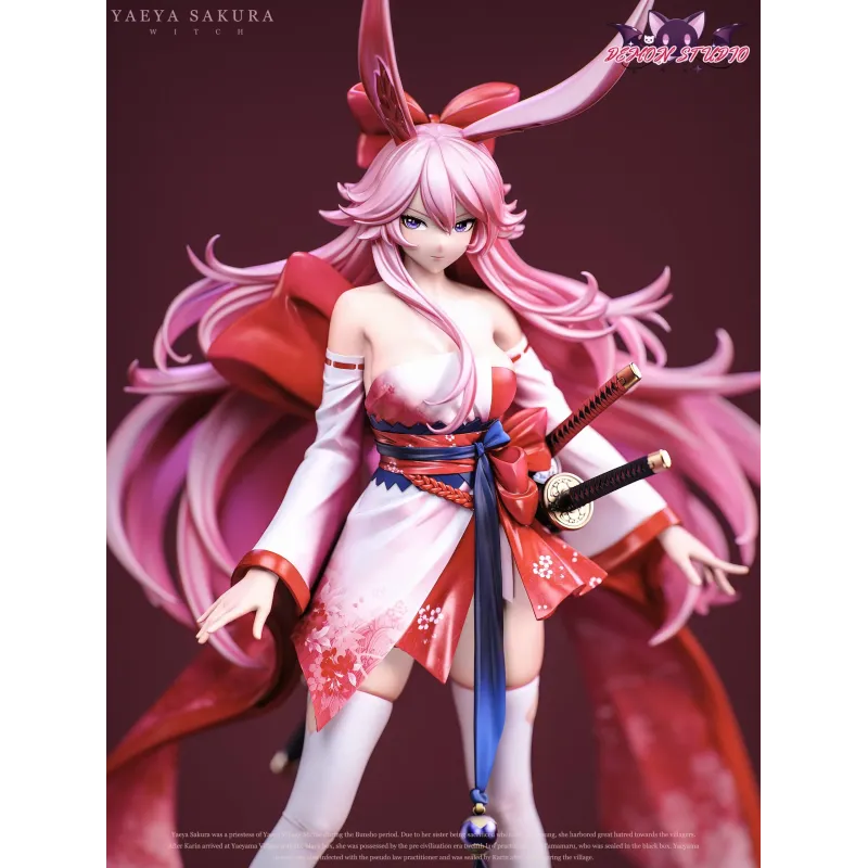 Honkai Impact 3 Pink Hair Witch Yae Sakura Demon Studio