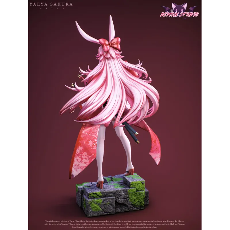 Honkai Impact 3 Pink Hair Witch Yae Sakura Demon Studio