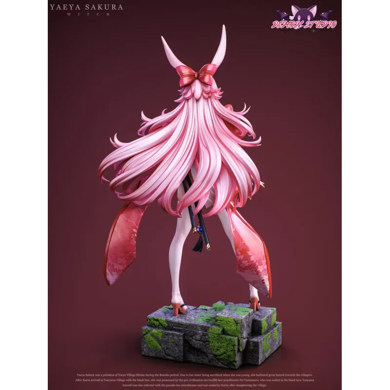 Honkai Impact 3 Pink Hair Witch Yae Sakura Demon Studio