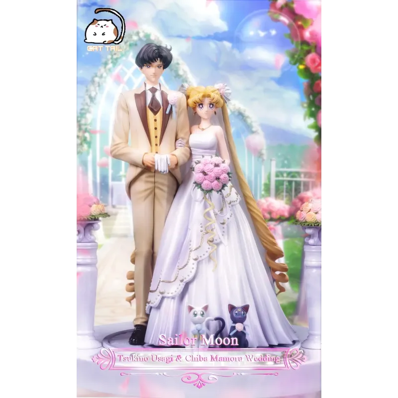 Sailor Moon Tsukino Usagi & Mamoru Chiba's Wedding CAT TAIL Studio