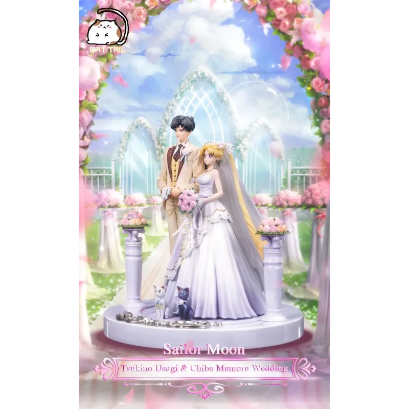 Sailor Moon Tsukino Usagi & Mamoru Chiba's Wedding CAT TAIL Studio