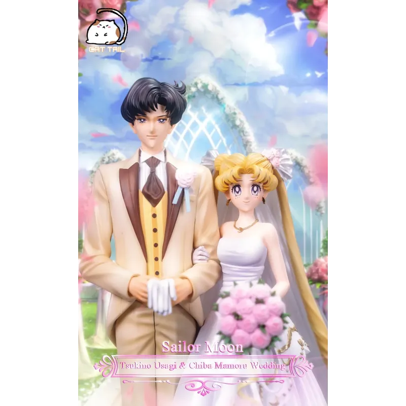 Sailor Moon Tsukino Usagi & Mamoru Chiba's Wedding CAT TAIL Studio