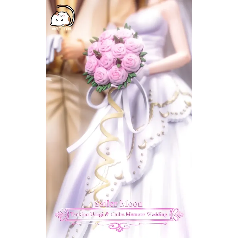 Sailor Moon Tsukino Usagi & Mamoru Chiba's Wedding CAT TAIL Studio