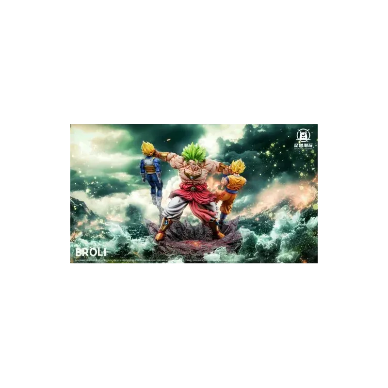 Dragon Ball Z Broly VS Goku & Vegeta YISHOU Studio