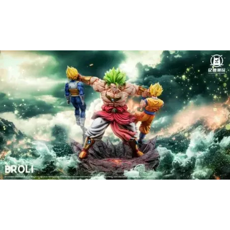 Dragon Ball Z Broly VS Goku & Vegeta YISHOU Studio
