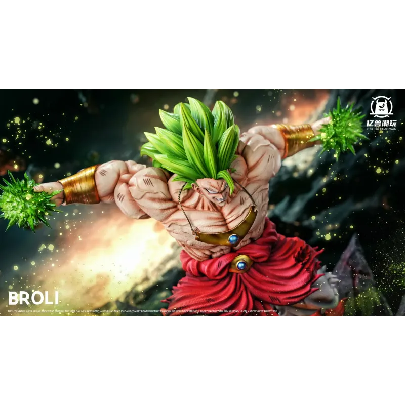 Dragon Ball Z Broly VS Goku & Vegeta YISHOU Studio