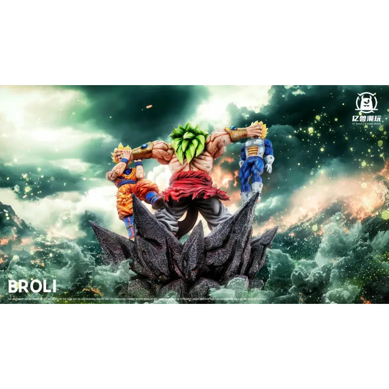 Dragon Ball Z Broly VS Goku & Vegeta YISHOU Studio