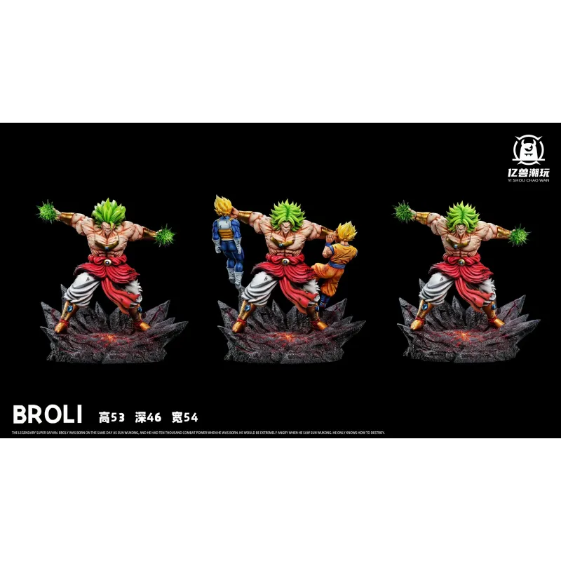 Dragon Ball Z Broly VS Goku & Vegeta YISHOU Studio