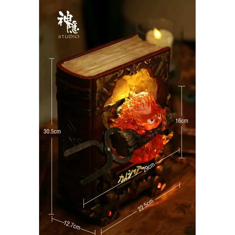 Howl's Moving Castle Encounter Series The Pact Tome Calcifer SY Studio
