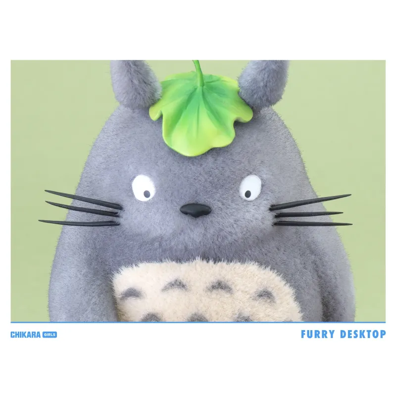 My Neighbor Totoro Furry Desktop Fishing Totoro CHIKARA Studio