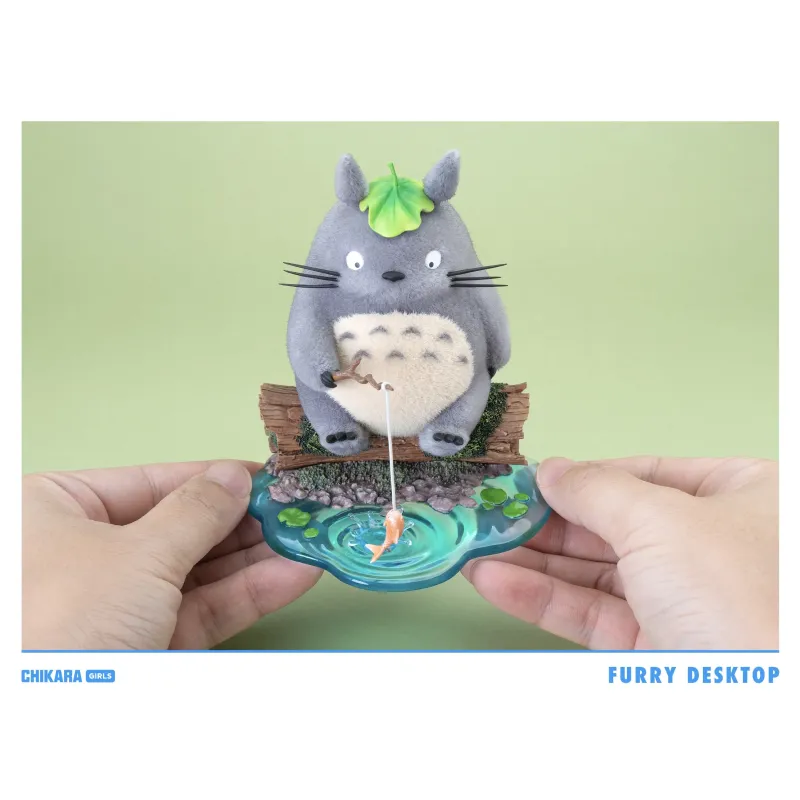 My Neighbor Totoro Furry Desktop Fishing Totoro CHIKARA Studio