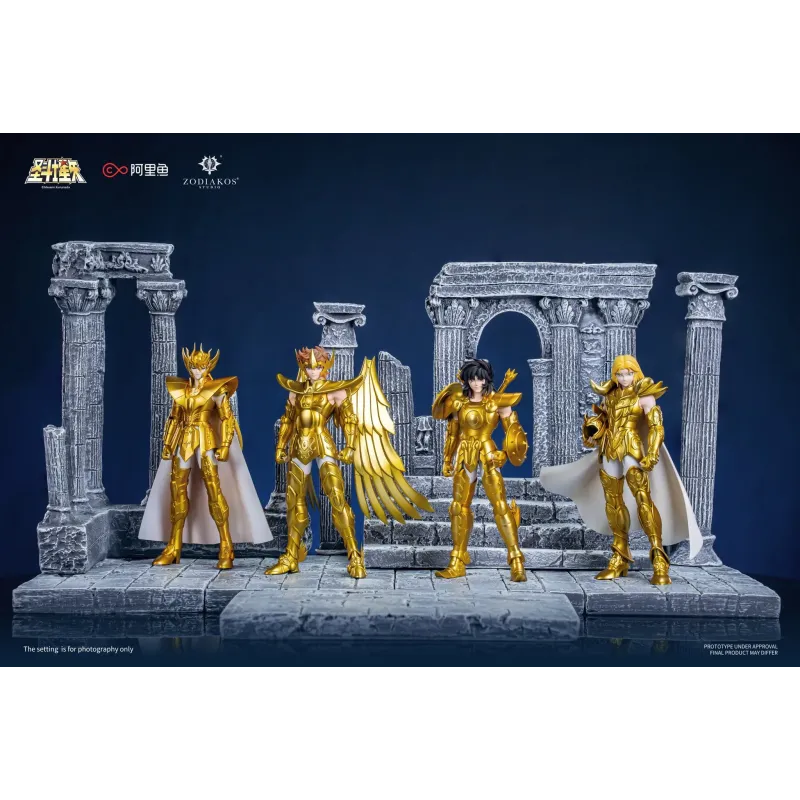 Saint Seiya Gold Saint "Star Shine" series Dohko Mu Aiolos Shaka Zodiakos Studio