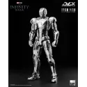 Marvel The Infinity Saga DLX Iron Man Mark 2 Chrome Edition ThreeZero