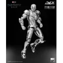 Marvel The Infinity Saga DLX Iron Man Mark 2 Chrome Edition ThreeZero