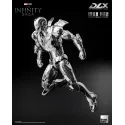 Marvel The Infinity Saga DLX Iron Man Mark 2 Chrome Edition ThreeZero