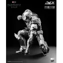 Marvel The Infinity Saga DLX Iron Man Mark 2 Chrome Edition ThreeZero