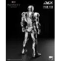 Marvel The Infinity Saga DLX Iron Man Mark 2 Chrome Edition ThreeZero