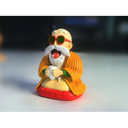 Dragon Ball Master Roshi Drinking Tea WCF LeaGue Studio