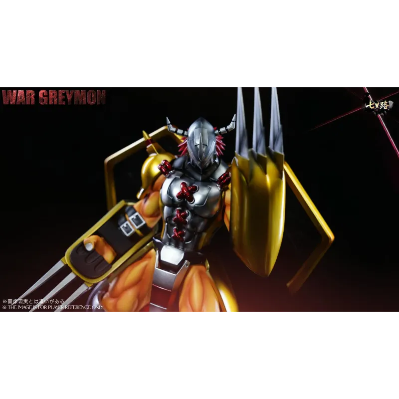 Digimon Series 02 Dual Pose WarGreymon QILILU Studio