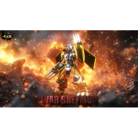 Digimon Series 02 Dual Pose WarGreymon QILILU Studio