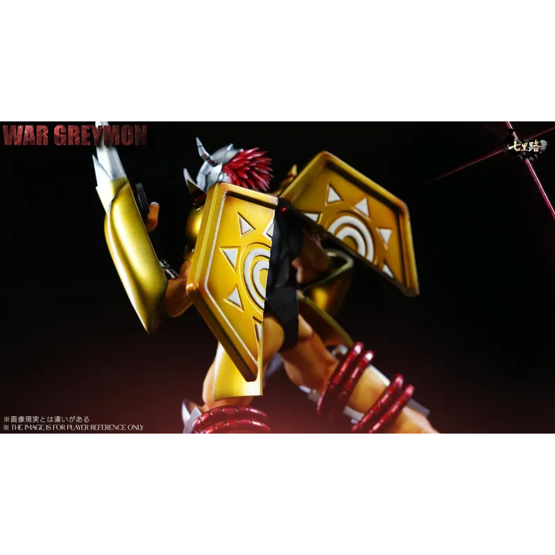 Digimon Series 02 Dual Pose WarGreymon QILILU Studio