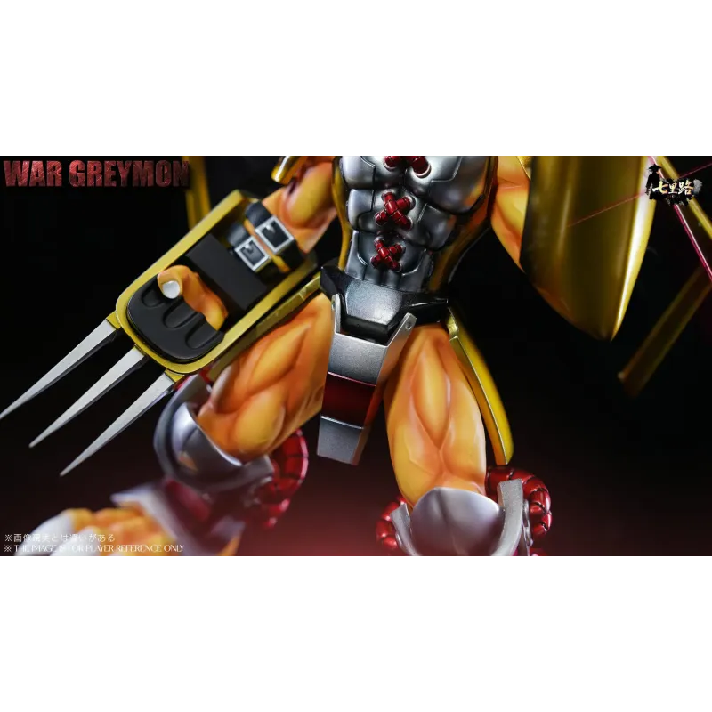 Digimon Series 02 Dual Pose WarGreymon QILILU Studio