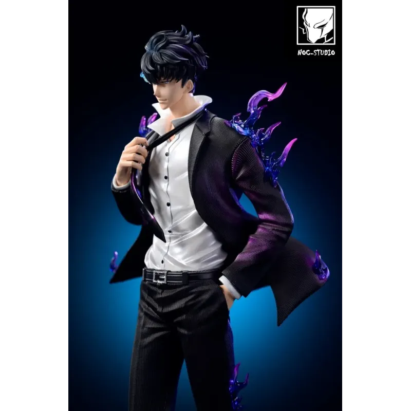 Solo Leveling Shadow Monarch Sung Jin Woo in Suit Noc Studio