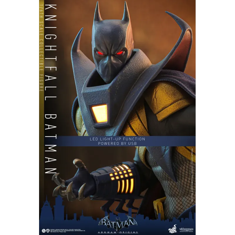 DC Batman: Arkham Origins Knightfall Batman Hot Toys