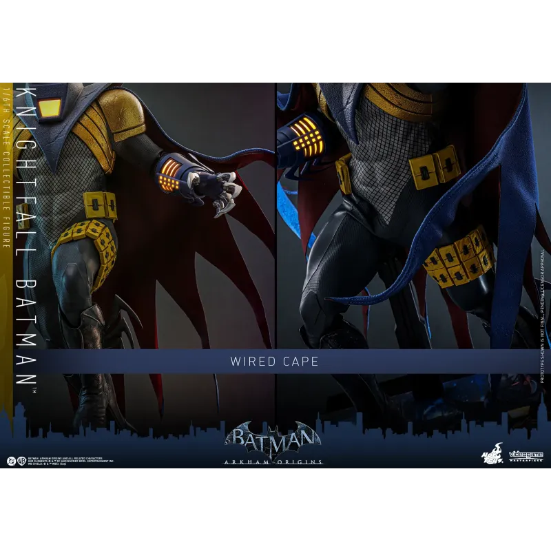 DC Batman: Arkham Origins Knightfall Batman Hot Toys