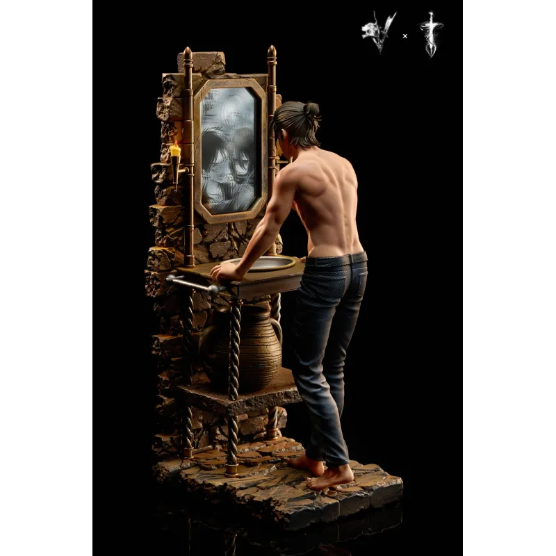 Attack On Titan Eren Coordinate y Damocles Studio - Edición Limitada