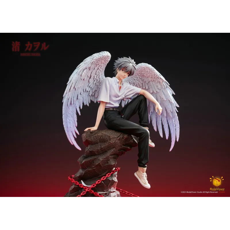 Modelo Kaworu Nagisa Power Studio - Neon Genesis Evangelion