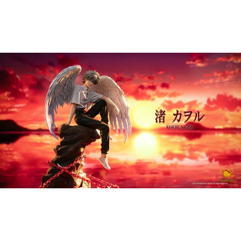 Modelo Kaworu Nagisa Power Studio - Neon Genesis Evangelion