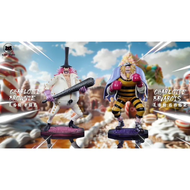 One Piece Big Mom Pirates : Brownie et Bavarois Black Studio