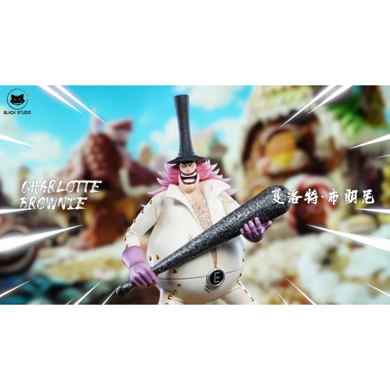 One Piece Big Mom Pirates : Brownie et Bavarois Black Studio