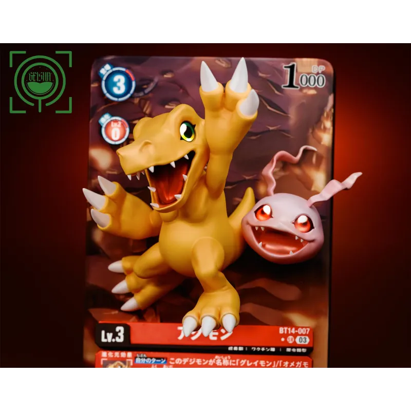GEISHA Agumon & Koromon Studio : Art Unique et Créatif