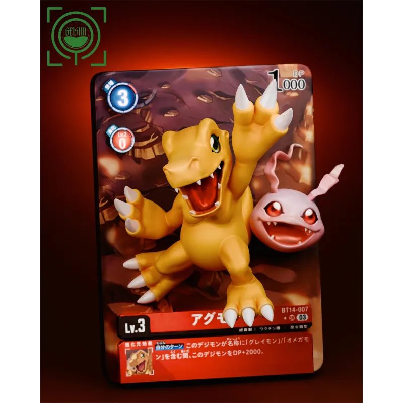 GEISHA Agumon & Koromon Studio : Art Unique et Créatif