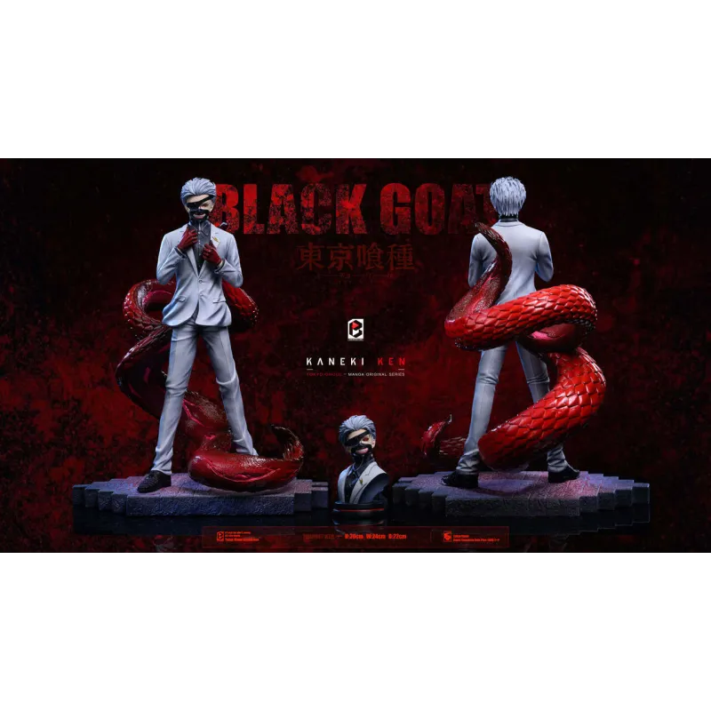 Tokyo Ghoul Kaneki Ken BW Studio - Unique Collectible Figure