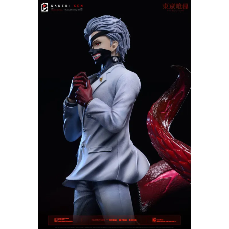 Tokyo Ghoul Kaneki Ken BW Studio - Unique Collectible Figure