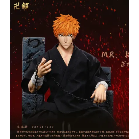 BLEACH Kurosaki Ichigo BanKai Studio - Collectible Figure