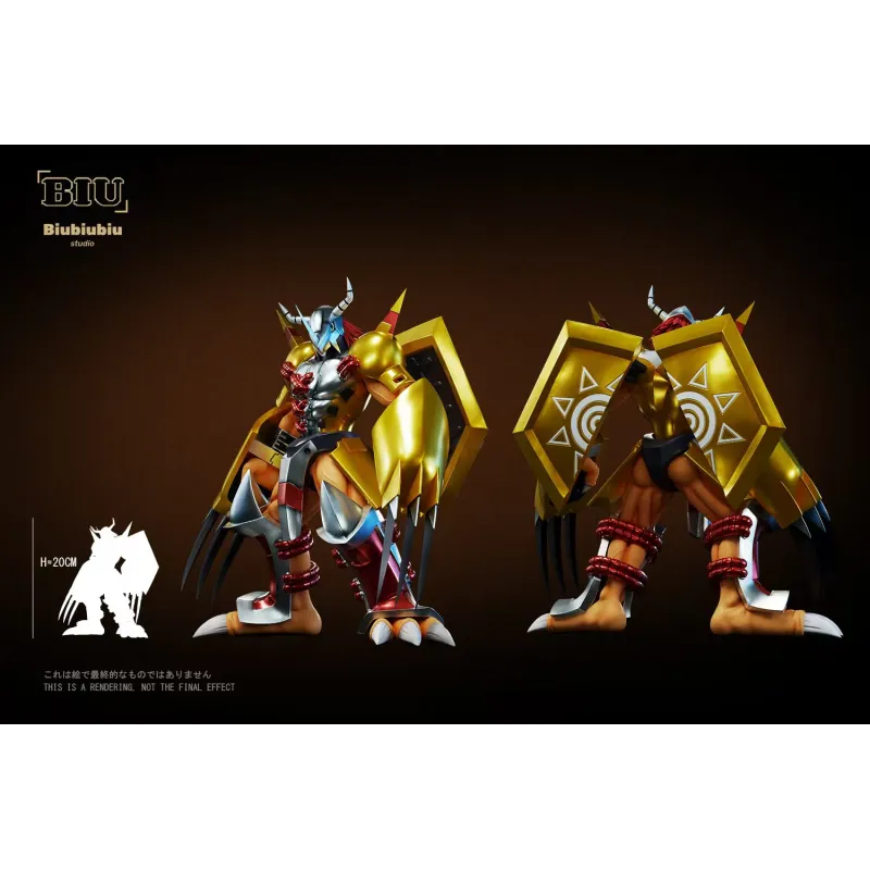 Digimon WarGreymon Biubiubiu Studio - Collectible Figure