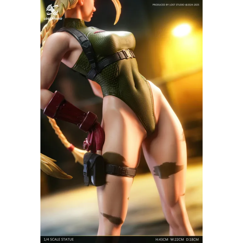 Street Fighter Cammy PERDU Studio - Figurine de Collection Unique