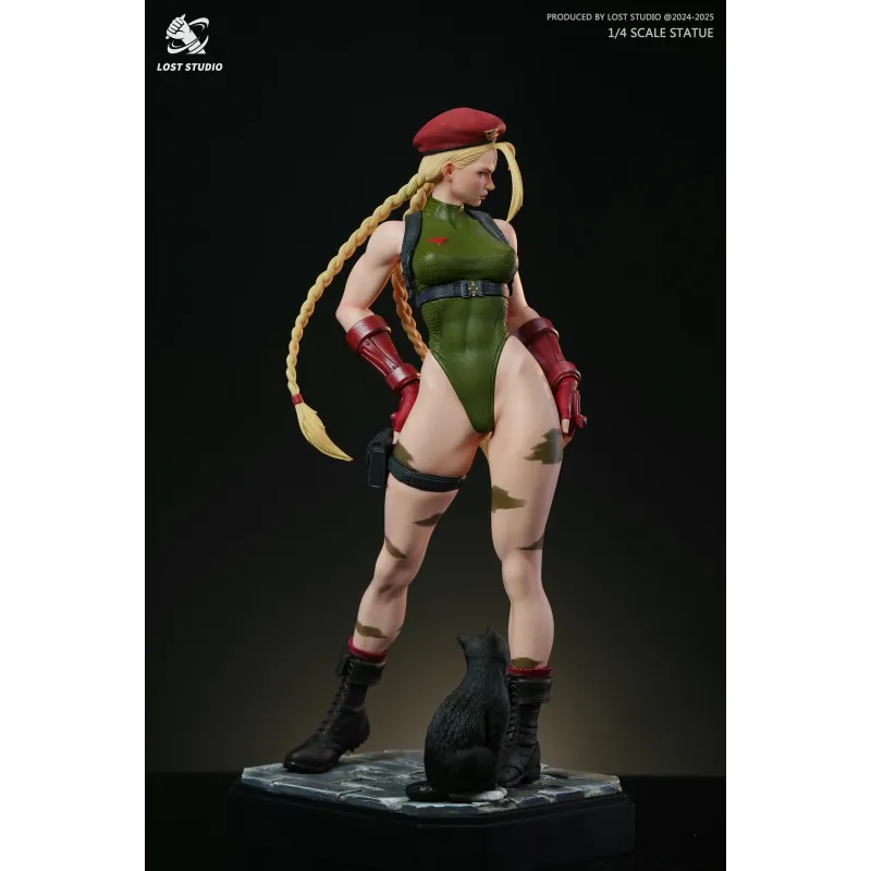 Street Fighter Cammy PERDU Studio - Figurine de Collection Unique