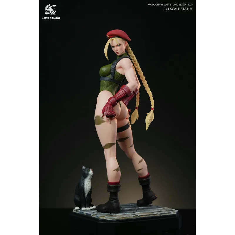 Street Fighter Cammy PERDU Studio - Figurine de Collection Unique