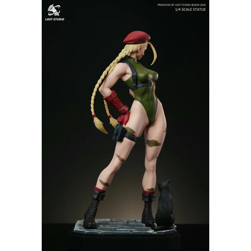 Street Fighter Cammy PERDU Studio - Figurine de Collection Unique