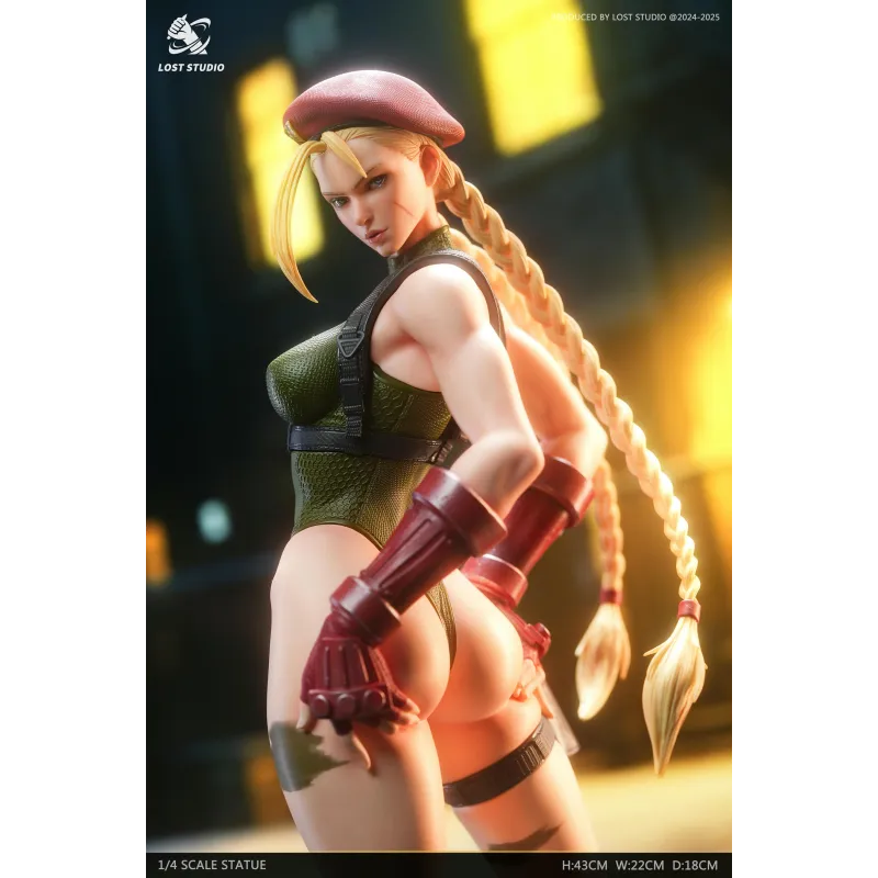 Street Fighter Cammy PERDU Studio - Figurine de Collection Unique