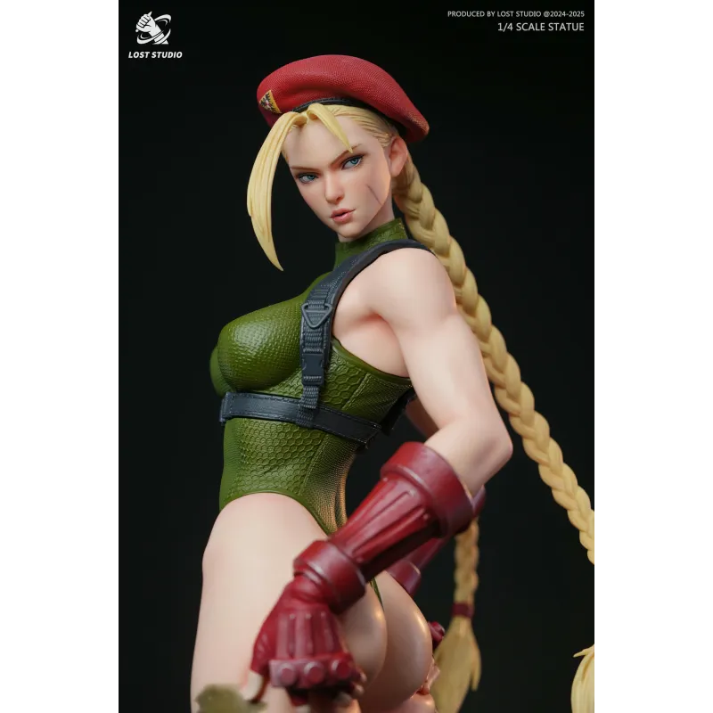 Street Fighter Cammy PERDU Studio - Figurine de Collection Unique