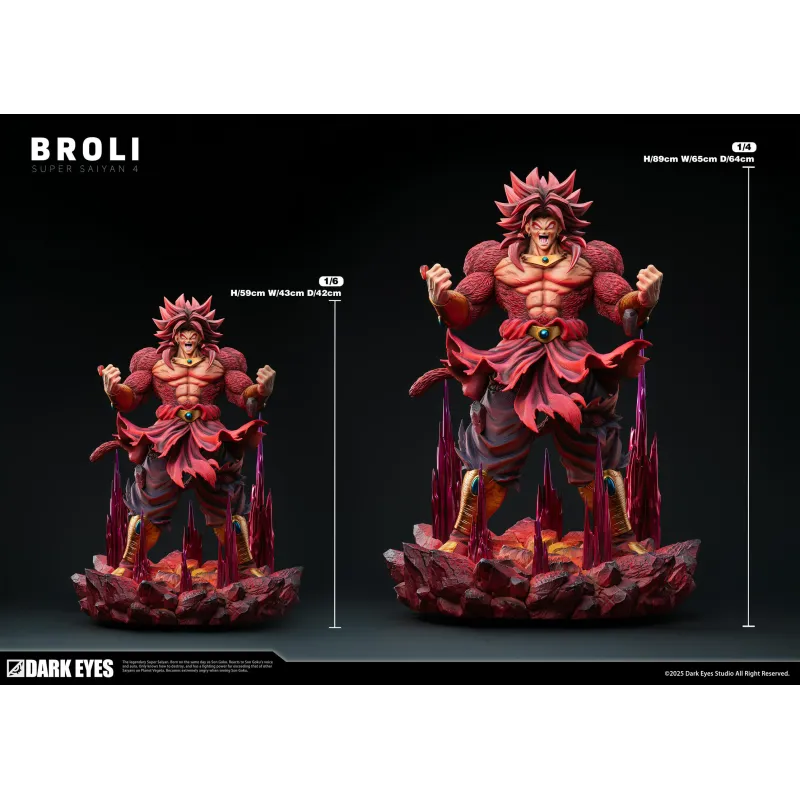 Dragon Ball Super Saiyan 4 Broly DARK EYES Studio - Epic Figure